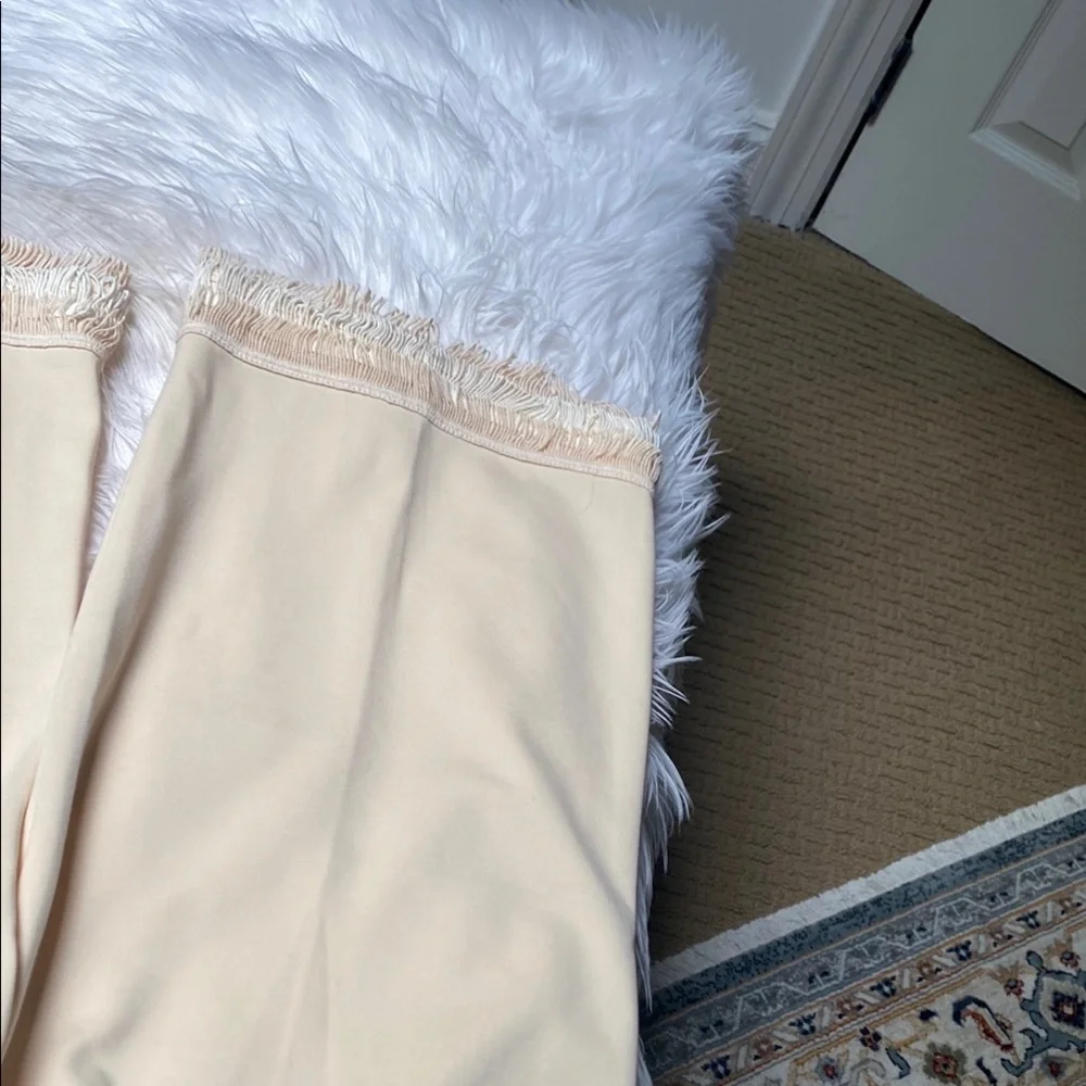 Lysse Vanilla Cream Fringe Hem Pants - Picture 8 of 11